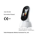 Guilin Woodpecker Medical Instrument Ai-Pex Instruction Manual preview