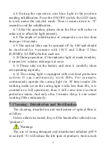 Preview for 6 page of Guilin Woodpecker Medical Instrument CURING LIGHT LED.C User Manual