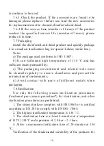 Preview for 12 page of Guilin Woodpecker Medical Instrument CURING LIGHT LED.C User Manual