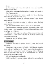 Preview for 14 page of Guilin Woodpecker Medical Instrument CURING LIGHT LED.C User Manual