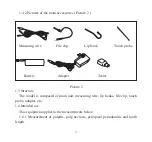 Preview for 5 page of Guilin Woodpecker Medical Instrument DTE Instruction Manual