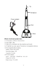 Preview for 4 page of Guilin Woodpecker Medical Instrument Endo 1 Instruction Manual