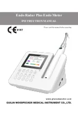 Preview for 1 page of Guilin Woodpecker Medical Instrument Endo Radar Plus Instruction Manual