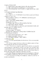 Preview for 6 page of Guilin Woodpecker Medical Instrument Endo Radar Plus Instruction Manual