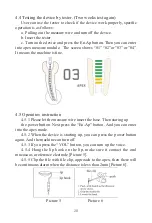 Preview for 22 page of Guilin Woodpecker Medical Instrument Endo Radar Plus Instruction Manual