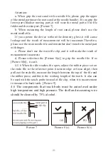 Preview for 23 page of Guilin Woodpecker Medical Instrument Endo Radar Plus Instruction Manual