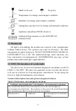 Preview for 39 page of Guilin Woodpecker Medical Instrument Endo Radar Plus Instruction Manual