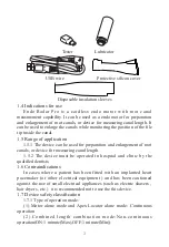 Preview for 5 page of Guilin Woodpecker Medical Instrument Endo Radar Pro Instruction Manual