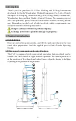 Preview for 3 page of Guilin Woodpecker Medical Instrument Fi-E Instruction Manual