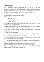 Preview for 3 page of Guilin Woodpecker Medical Instrument X-Cure Instruction Manual