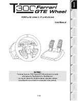 Guillemot T300 Ferrari GTE Wheel User Manual preview