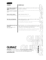 Предварительный просмотр 20 страницы Guinaz A2420 Installation Manual