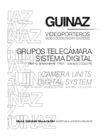 Guinaz G1840D Installation Manual preview