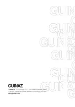 Предварительный просмотр 20 страницы Guinaz G3270 Installation Manual