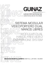 Guinaz M2710D Installation Manual preview