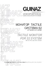 Guinaz M3760 Installation Manual preview