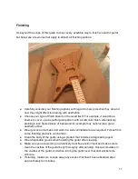 Предварительный просмотр 11 страницы GUITAR KIT WORLD EXP-style Guitar Kit Assembly Manual