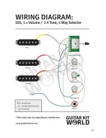 Preview for 20 page of GUITAR KIT WORLD Solid-body ST-style Guitar Kit Manual