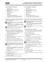 Preview for 91 page of GUK FA21/4 Cartonac 2000-2 Operating Instructions Manual