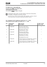 Preview for 103 page of GUK FA21/4 Cartonac 2000-2 Operating Instructions Manual