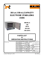 GULLCO 350 Parts List & Operating Instructions preview