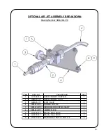 Preview for 15 page of GULLCO KBM-28U Parts List & Operating Instructions