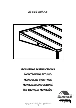 Gumax GLASS WEDGE Mounting Instructions предпросмотр