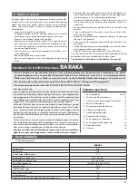 Preview for 11 page of Gumotex BARAKA Owner'S Manual