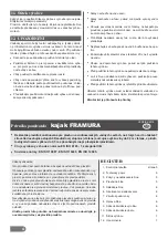 Preview for 4 page of Gumotex FRAMURA User Manual