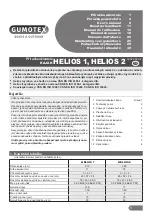 Gumotex HELIOS 1 User Manual preview
