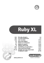 Preview for 1 page of Gumotex Ruby XL User Manual