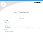 Preview for 2 page of Gumstix Overo Conduit Setup Manual