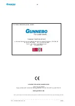 Предварительный просмотр 42 страницы Gunnebo GlasStile GSR Installation, Operation And Maintenance Manual