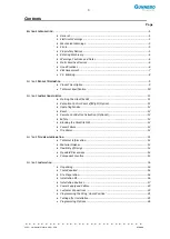 Preview for 3 page of Gunnebo GlasStile GSS Installation, Operation And Maintenance Manual