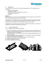 Preview for 9 page of Gunnebo Wedge K12 Additional Installation, Operation And Maintenance Instructions