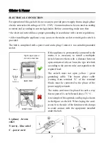 Предварительный просмотр 8 страницы Gunter & Hauer GH 43 CI Instruction Manual