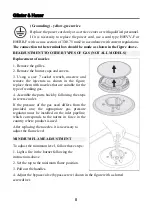 Предварительный просмотр 9 страницы Gunter & Hauer GH 43 CI Instruction Manual