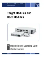 Preview for 1 page of Guntermann & Drunck DP-CON Installation And Operating Manual