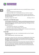 Preview for 4 page of GÜNZBURGER STEIGTECHNIK 11153 Instruction Manual