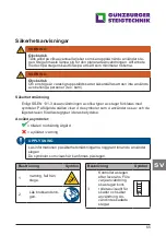 Предварительный просмотр 65 страницы GÜNZBURGER STEIGTECHNIK 11153 Instruction Manual