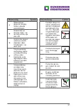 Предварительный просмотр 67 страницы GÜNZBURGER STEIGTECHNIK 11153 Instruction Manual