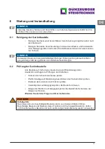 Preview for 21 page of GÜNZBURGER STEIGTECHNIK FlexxTower Manual