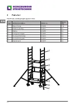 Preview for 40 page of GÜNZBURGER STEIGTECHNIK FlexxTower Manual