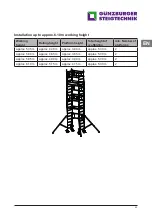 Preview for 43 page of GÜNZBURGER STEIGTECHNIK FlexxTower Manual