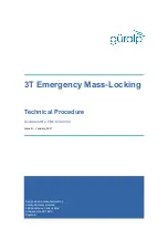 Preview for 1 page of Guralp Systems 3T Emergency Mass-Locking Technical Procedure