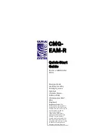 Предварительный просмотр 1 страницы Guralp Systems CMG-EAM-R Quick Start Manual