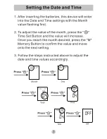 Preview for 9 page of Gurin BPM-110 Instructions For Use Manual