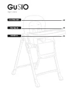 Предварительный просмотр 3 страницы Gusio inglesina Instructions For Use Manual