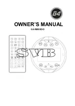 Gussi G4-RM5500 Owner'S Manual preview