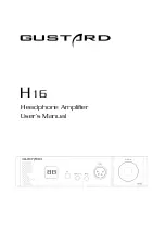 GUSTARD H16 User Manual предпросмотр